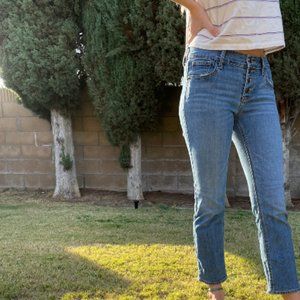 Old Navy Flare Ankle Jeans
